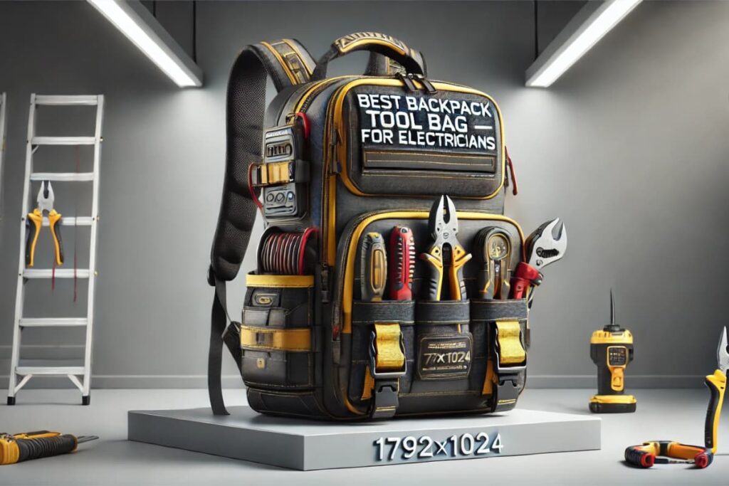 best backpack tool bag for electricians
