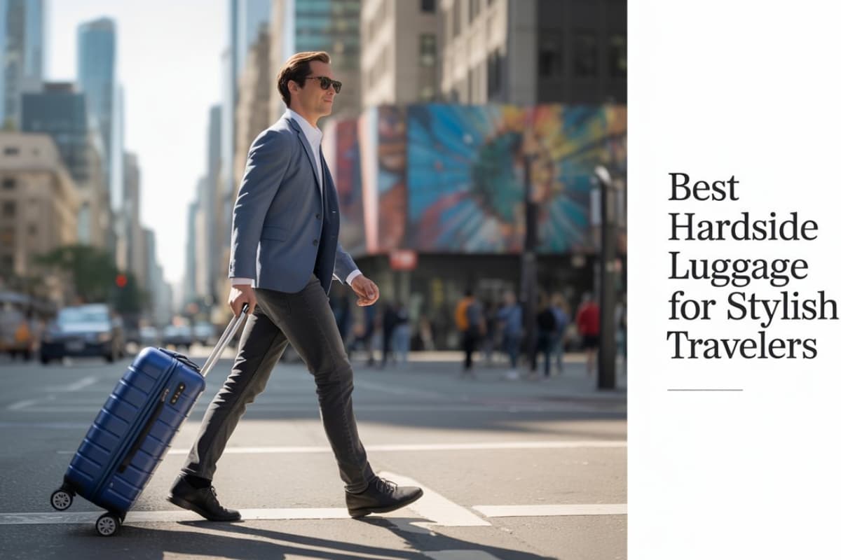 Best Hardside Luggage for Stylish Travelers