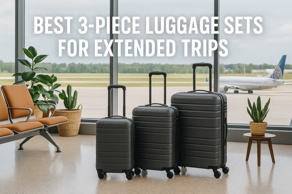 Best 3-Piece Luggage Sets for Extended Trips