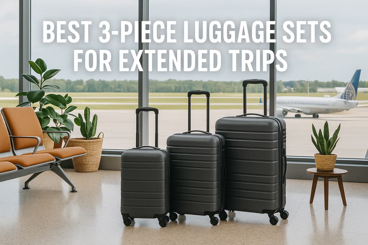 Best 3-Piece Luggage Sets for Extended Trips