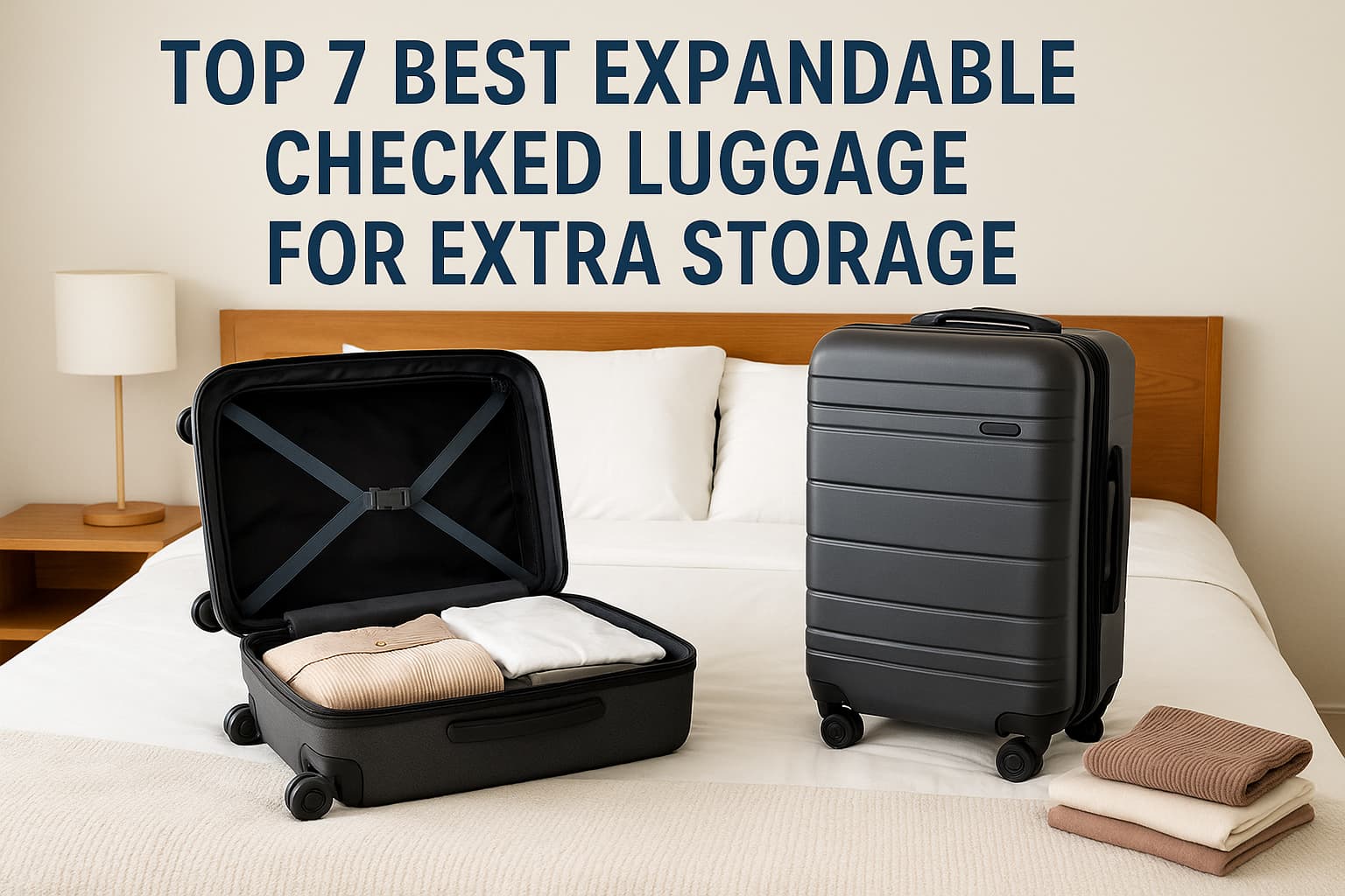 Best Expandable Checked Luggage for Extra Storage