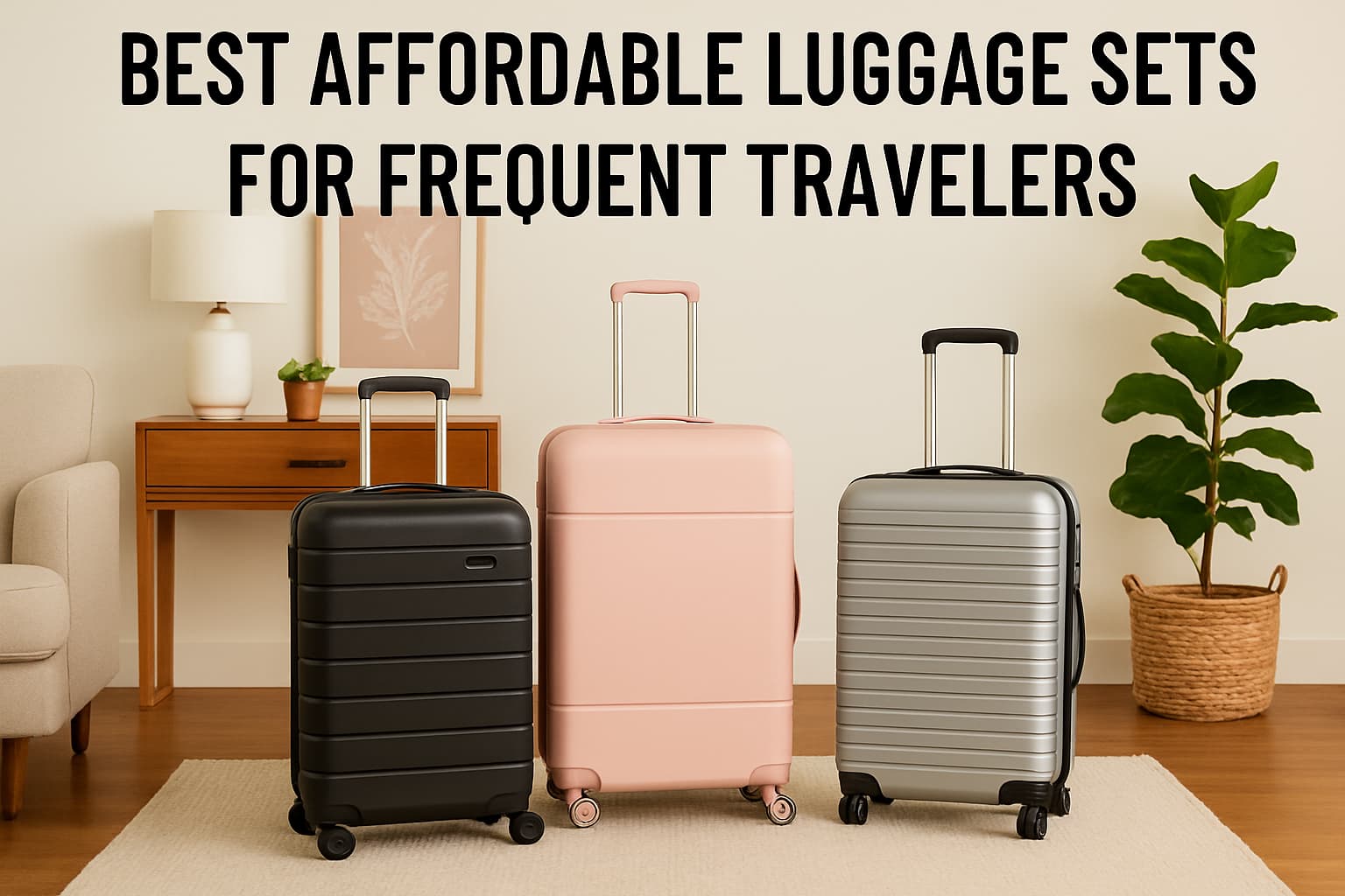 Best affordable luggage sets for frequent travelers