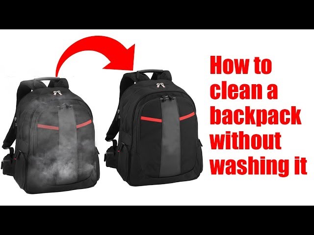 How to Clean a Backpack